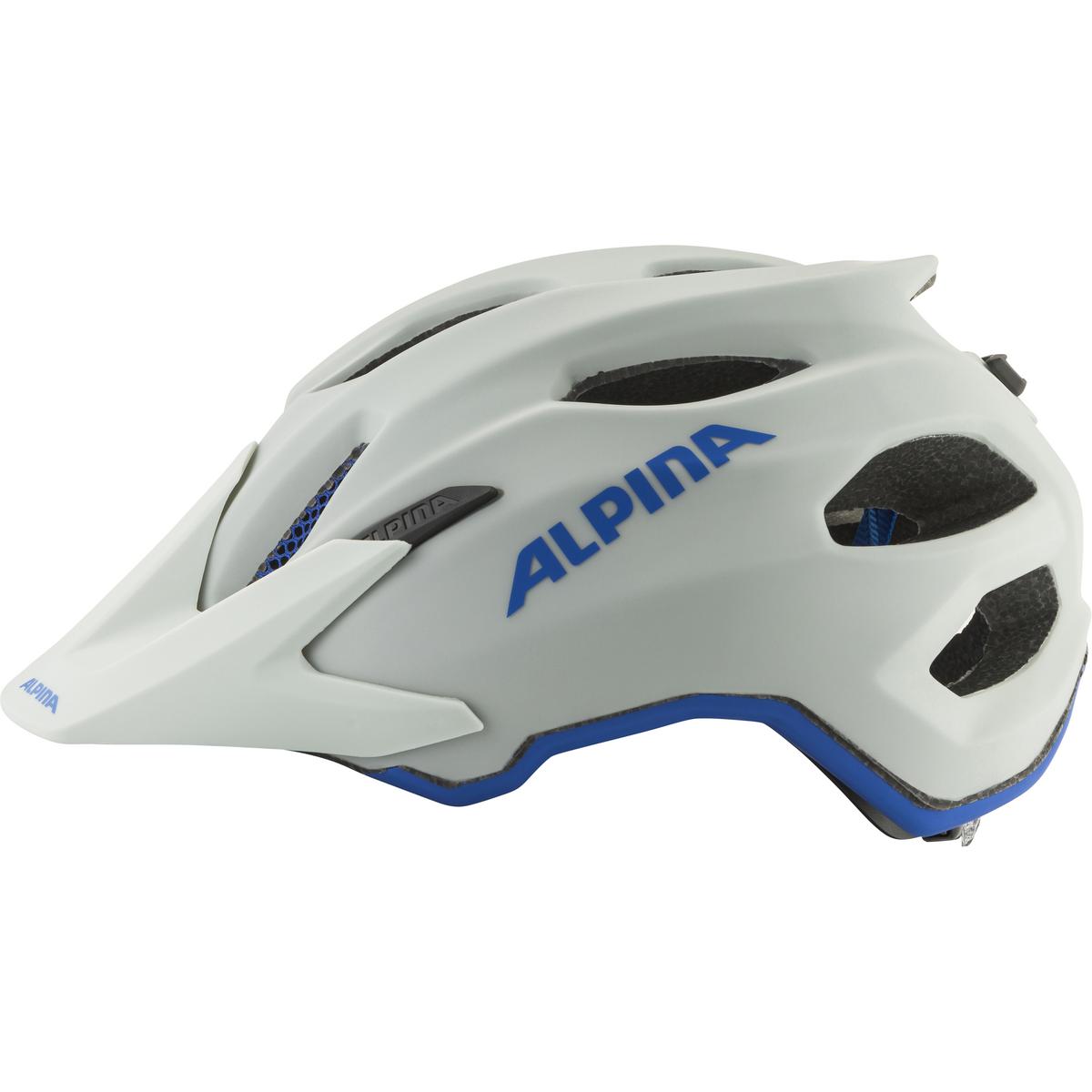 Alpina Carapax JR Smoke Grey Blue Matt 51-56