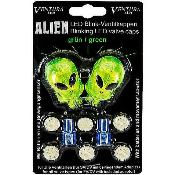 Ventura LED Blink-Ventilklappen Alien