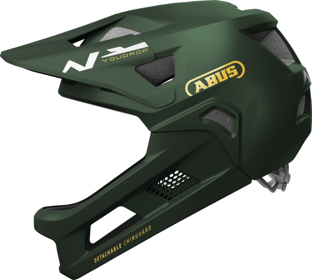 Abus Fullface Youdrop FF Moss Green 48-55cm