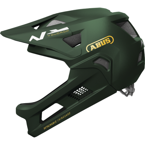 Abus Fullface Youdrop FF Moss Green 48-55cm