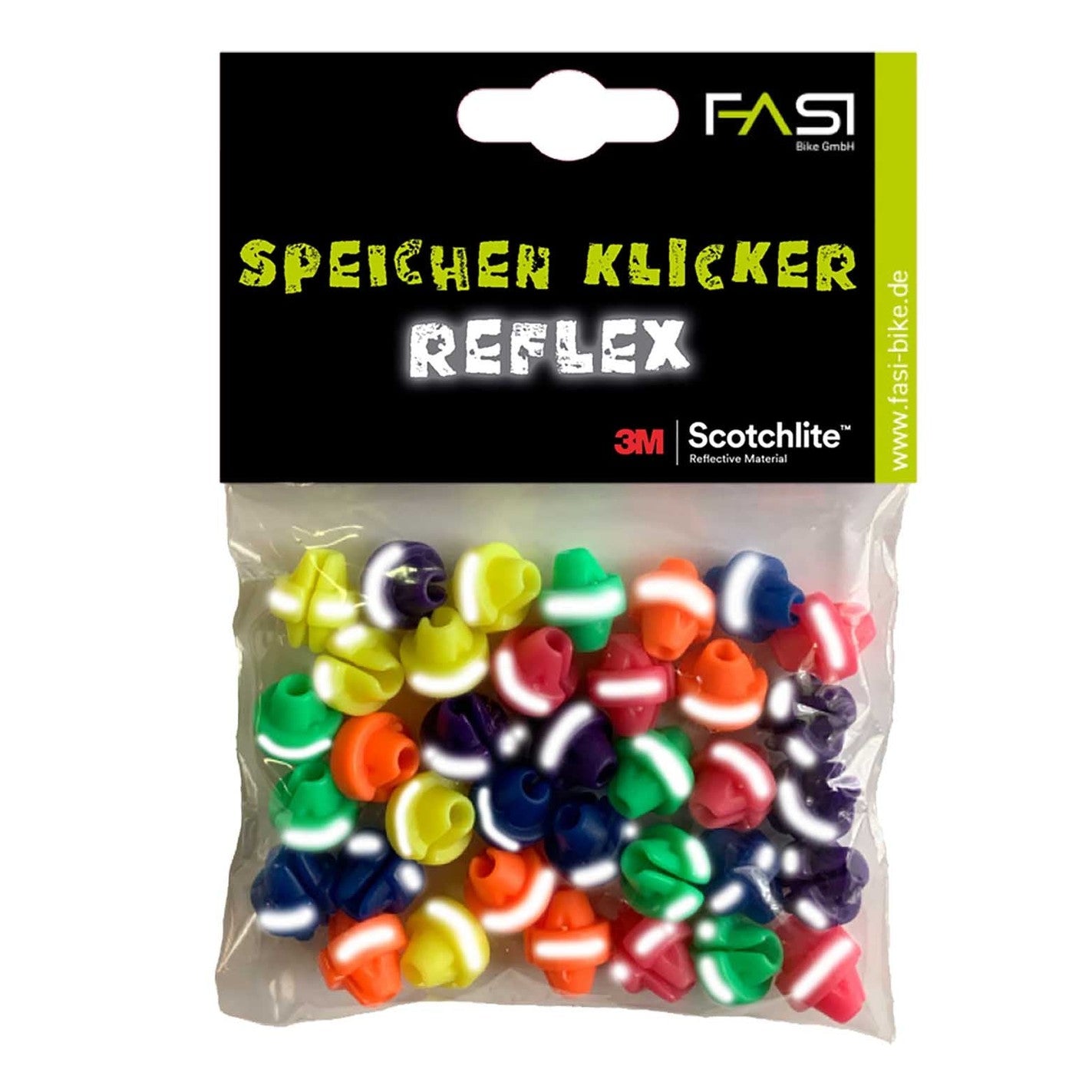 FASI Reflektor-Speichenklicker 36 Stk