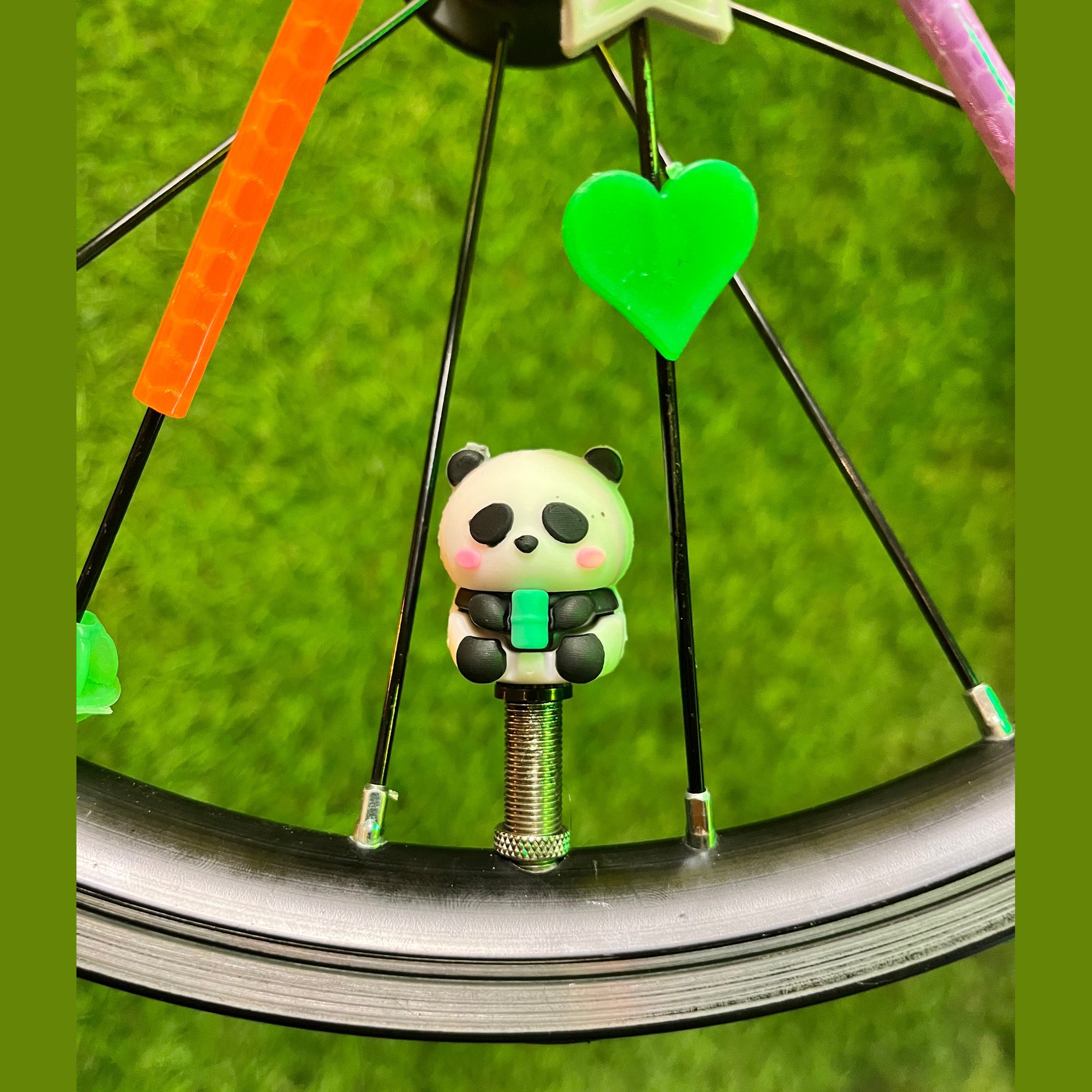 Ventilkappe Panda (grosses Ventil)