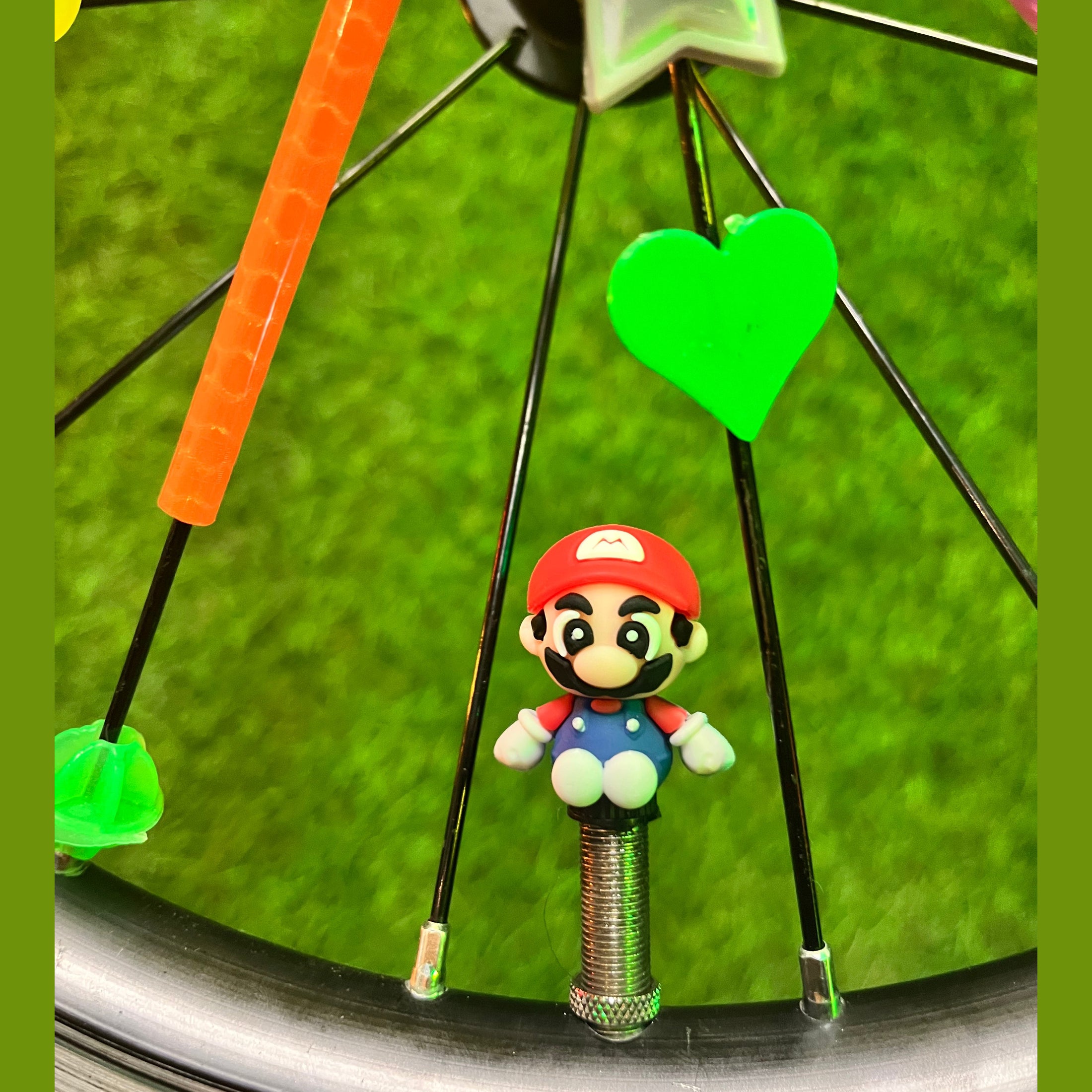 Ventilkappe Super Mario (grosses Ventil)
