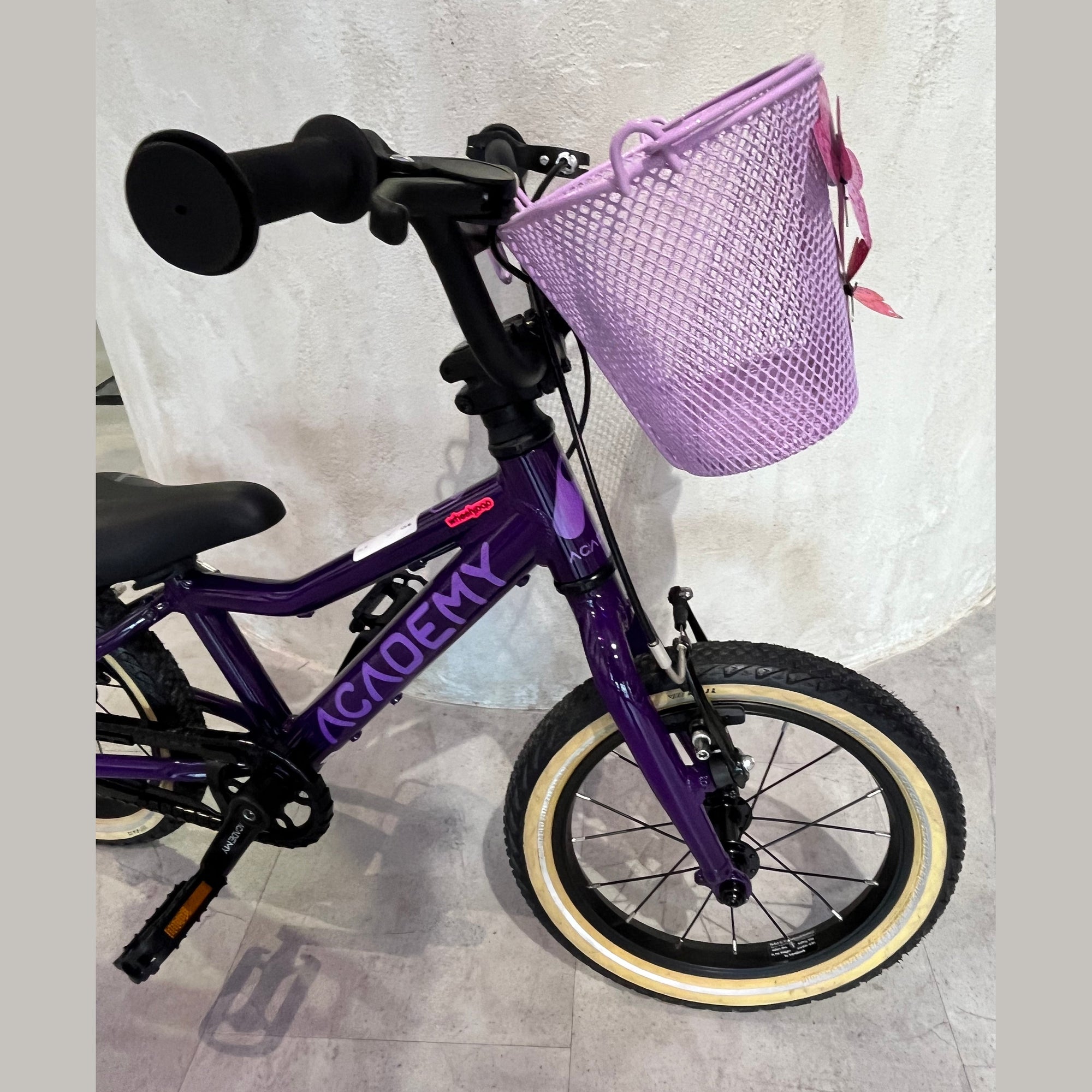 Bikebasket - Rosa Butterfly