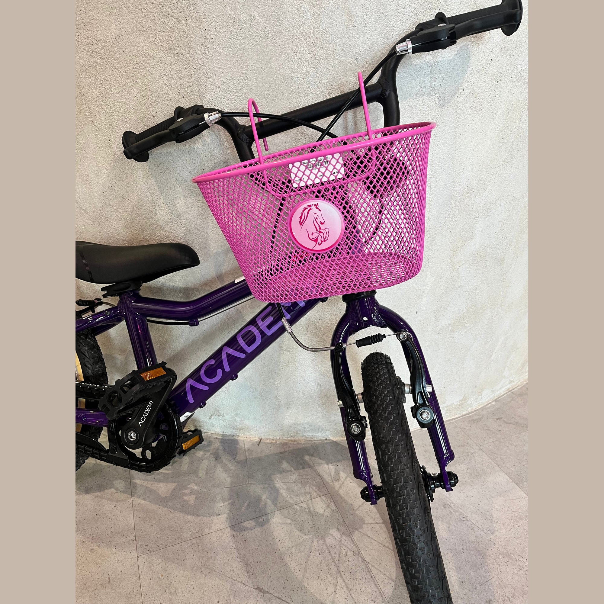 Bikebasket - Horse Pink