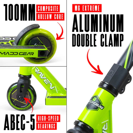 Madd Gear MG1 Raven Stunt Scooter (5-9 Jahre)