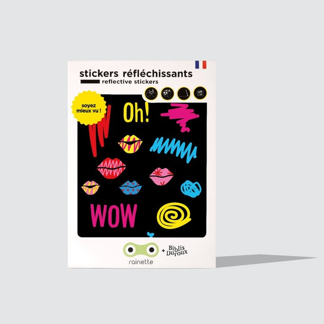 Rainette Reflektierende Sticker - Kiss