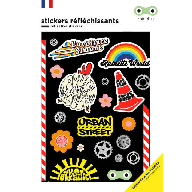 Rainette Reflektierende Sticker - Urban