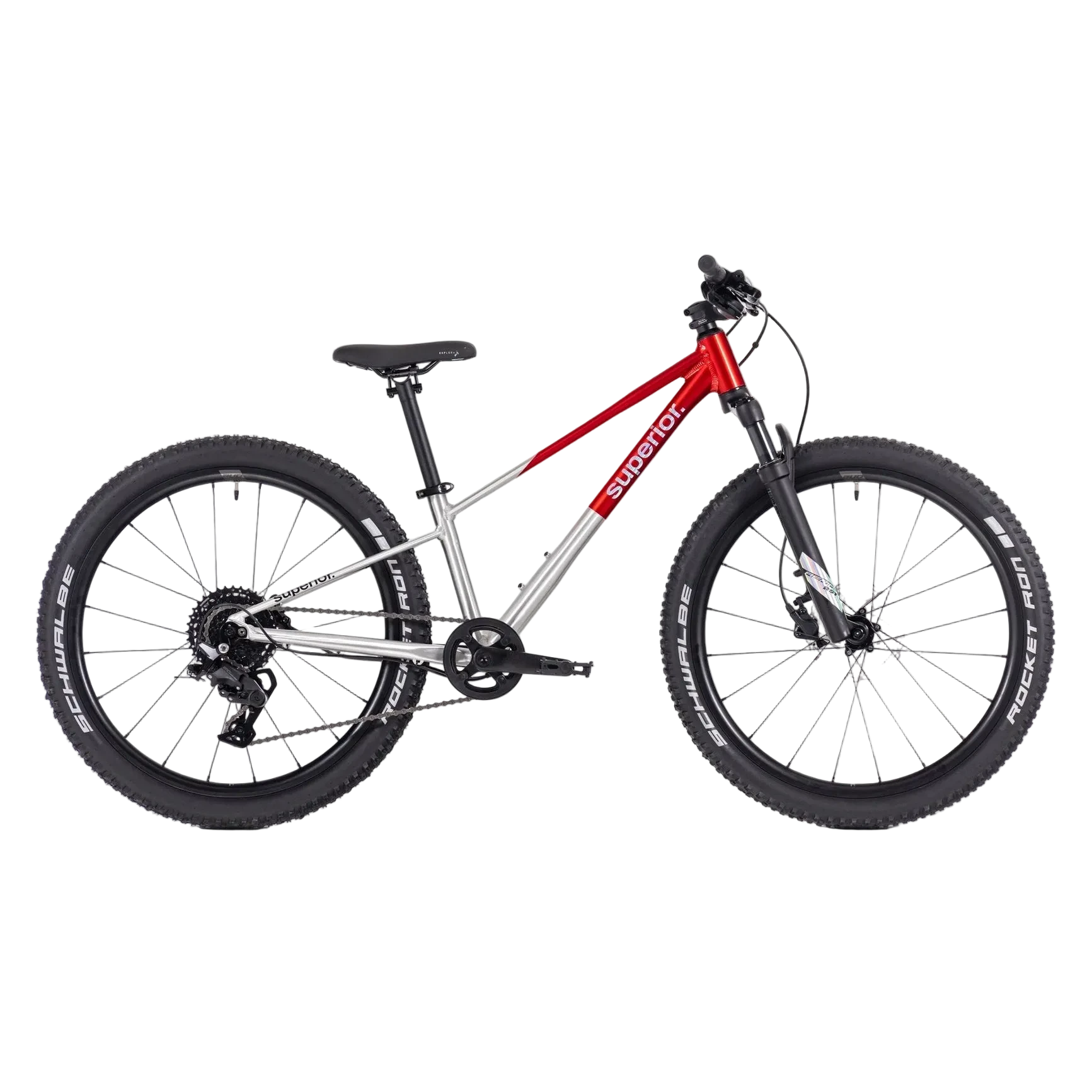 Superior TEAM 24" Mountainbike (7.5-10 Jahre) Silver Red
