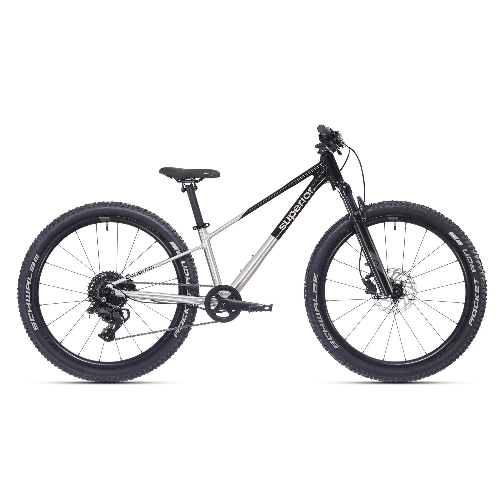 Superior TEAM 24" Mountainbike (7.5-10 Jahre) Silver Black