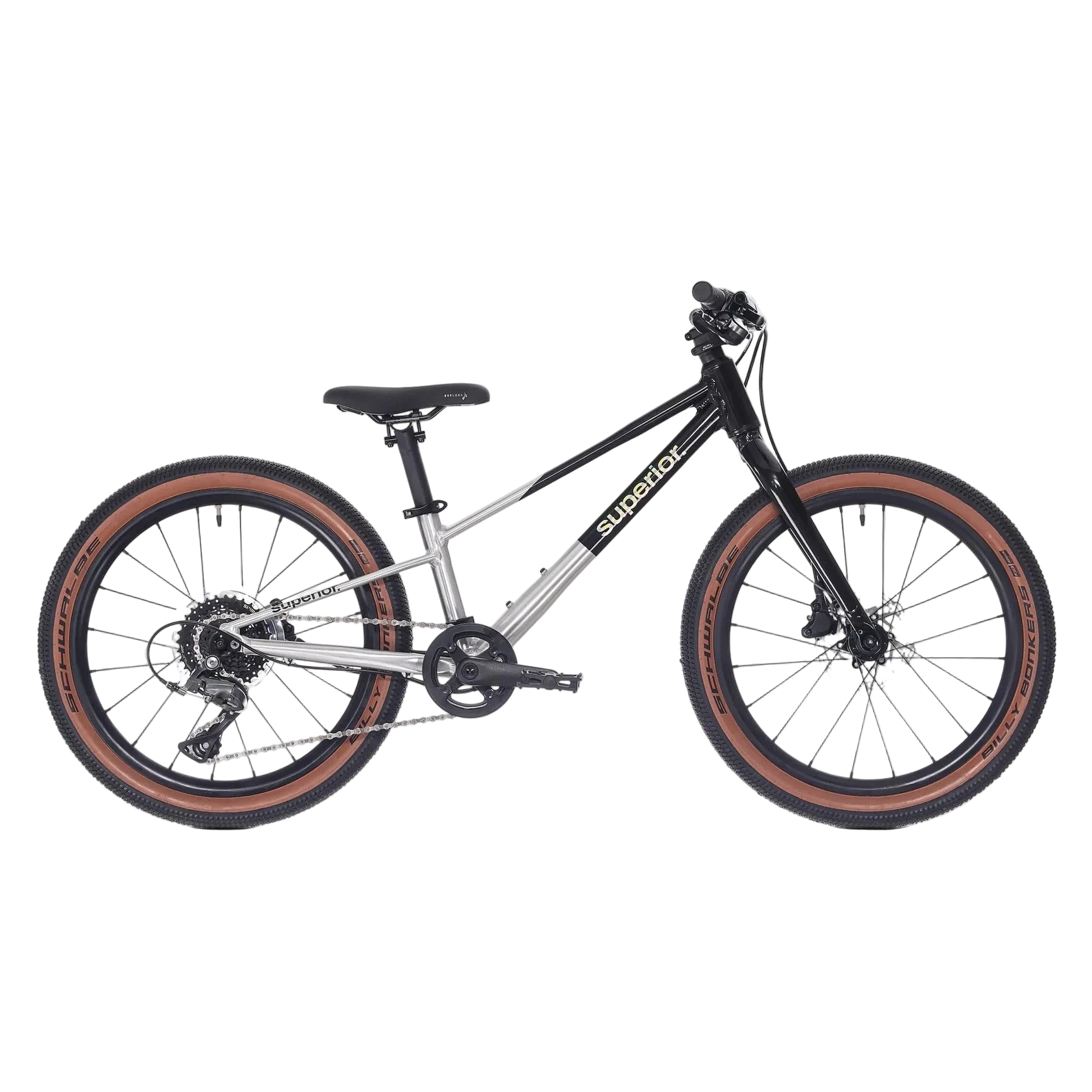 Superior TEAM 20" (5-8.5 Jahre) Silver Black