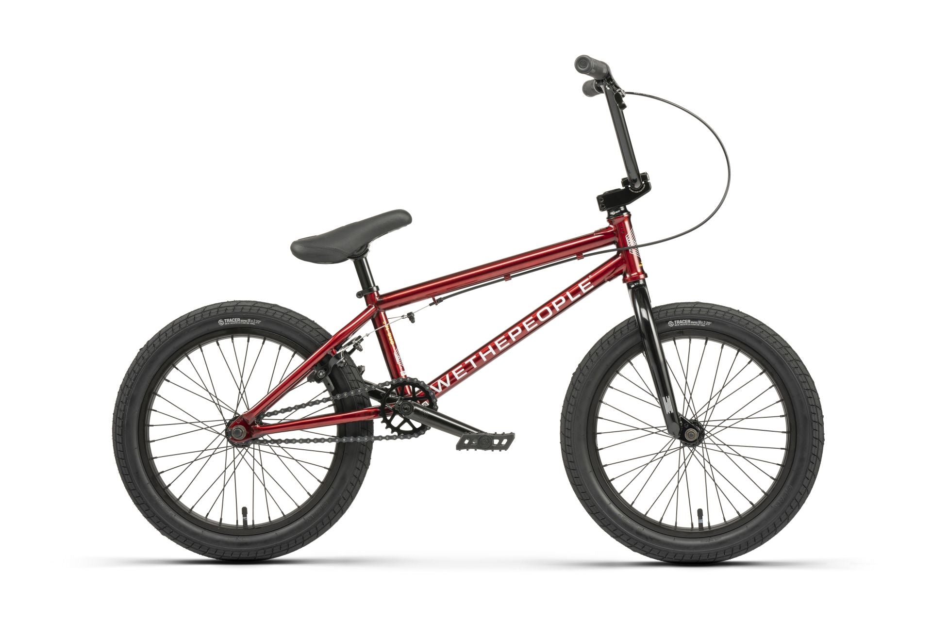 Wethepeople CRS 18" BMX (8-11 Jahre) Red Translucent