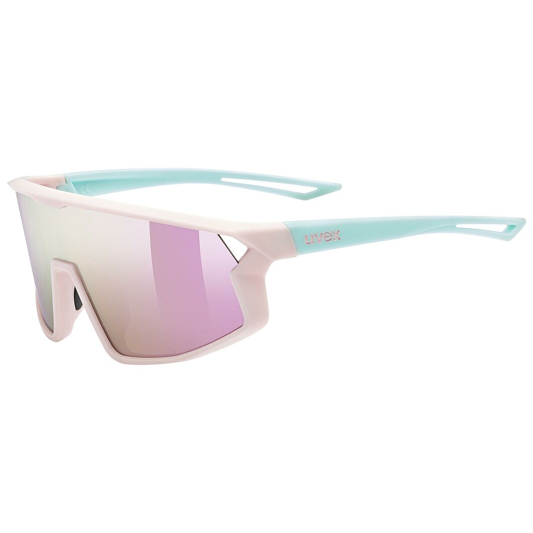brille uvex skyryse jr. Pink-Green Matt