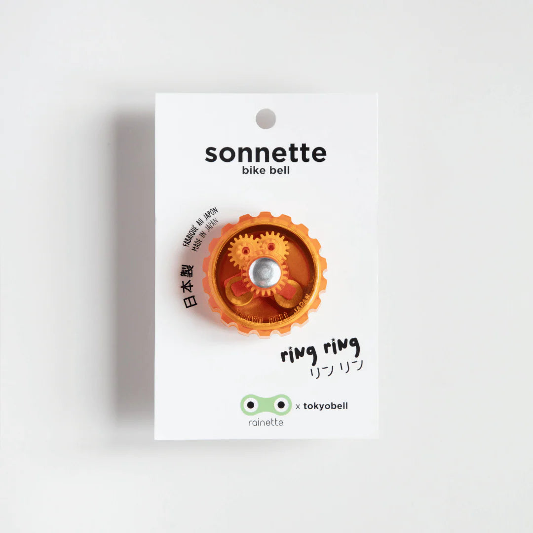 Fahrradklingel rainette Orange