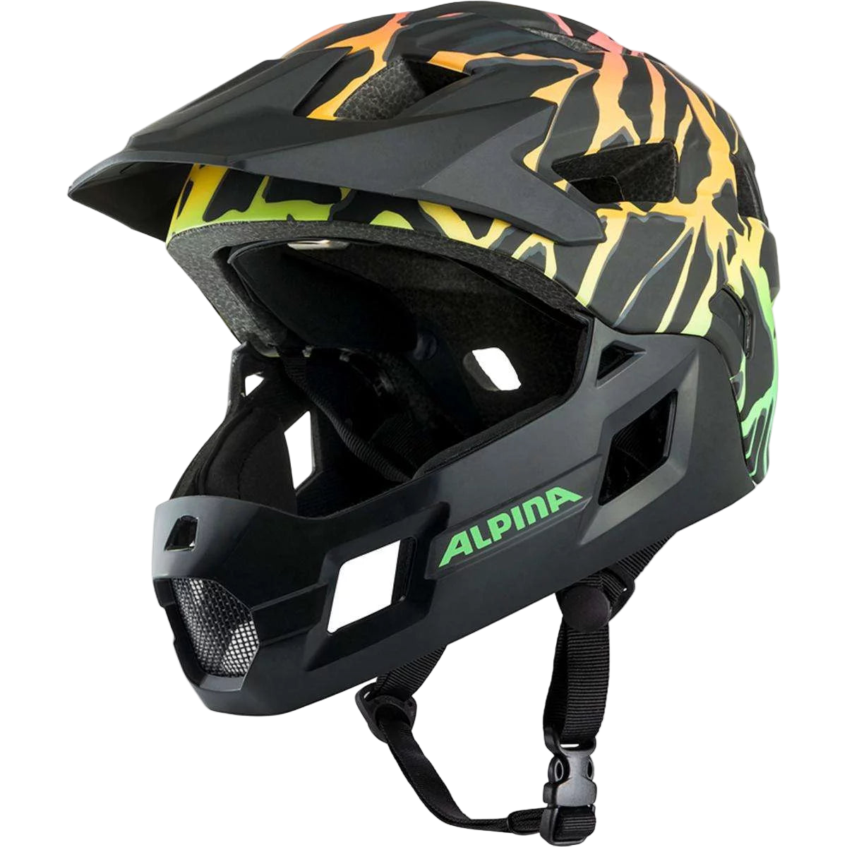 Alpina Fullface RUPI Fading Neon Matt 50-55