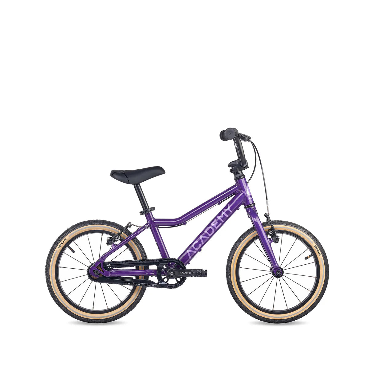 Academy Grade 3 16" City Bike (4-6 Jahre) Purple
