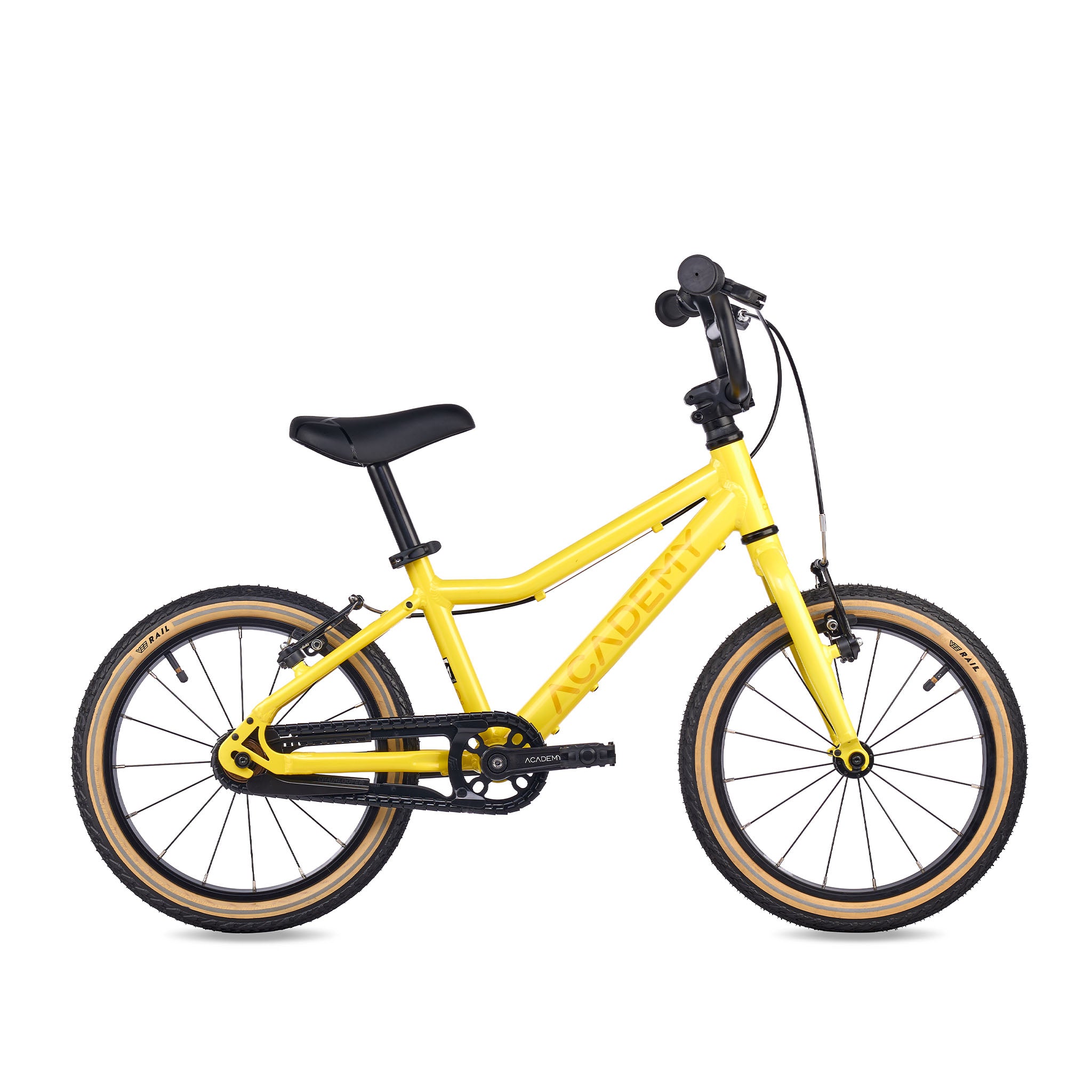 Academy Grade 3 16" City Bike (4-6 Jahre) Yellow