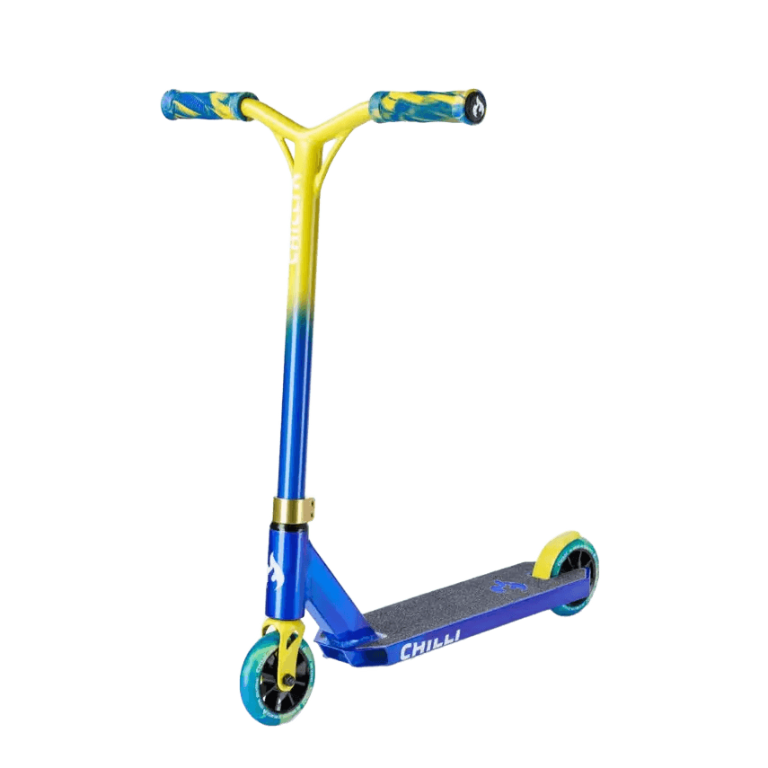 Chilli Pro Scooter Jumpstart S (4-8 Jahre) Blue Yellow