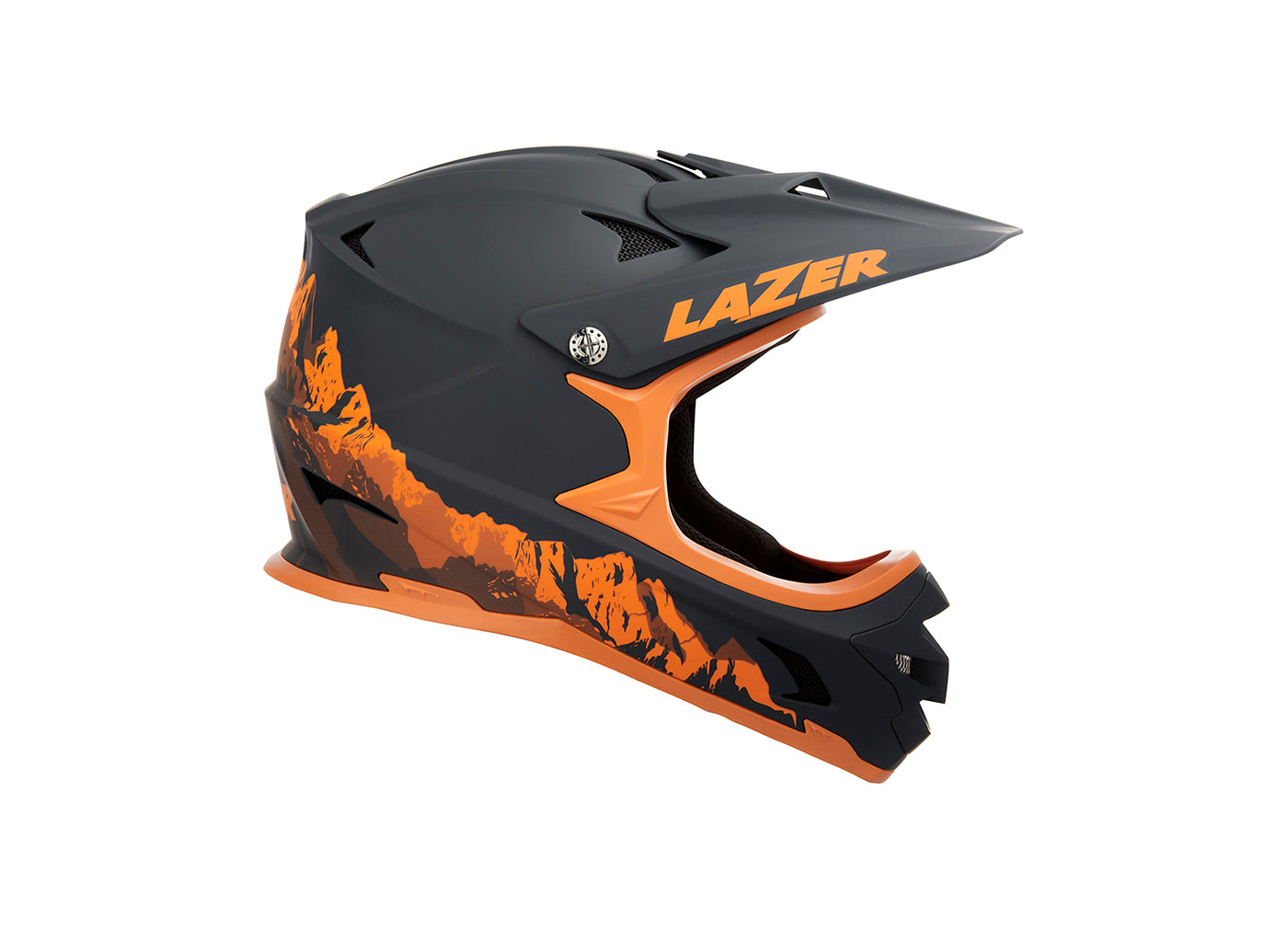 Lazer Fullface Extreme Phoenix+ Cobalt Orange 56-58