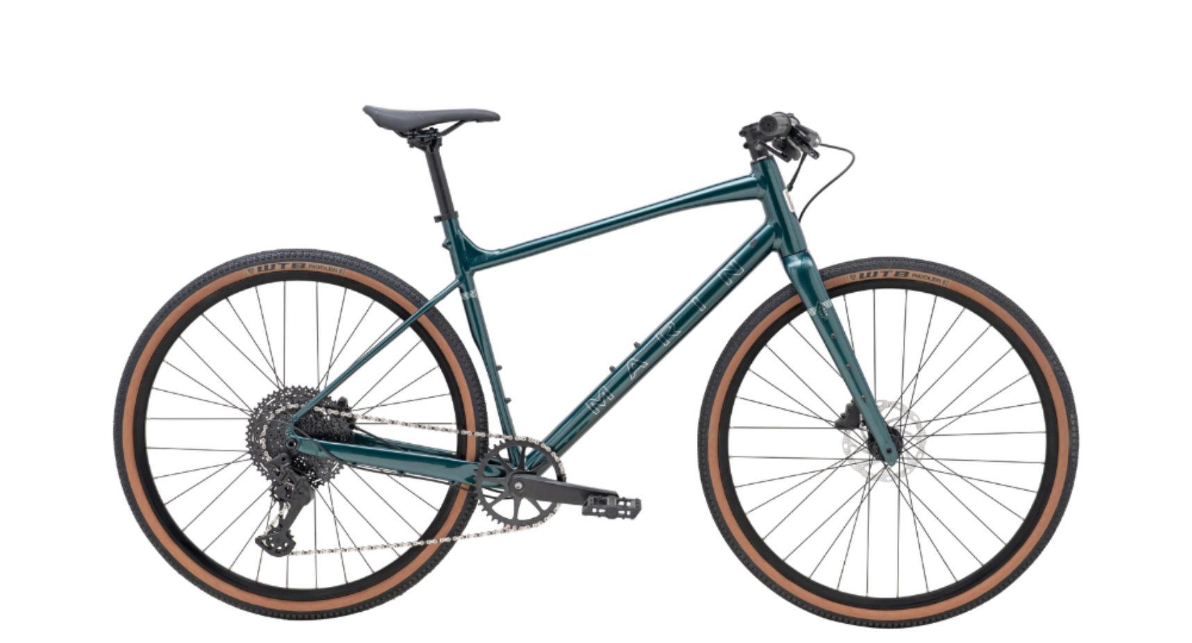 Marin DSX 1 28" Gravel Bike Flatbar (12+ Jahre) Green Silver