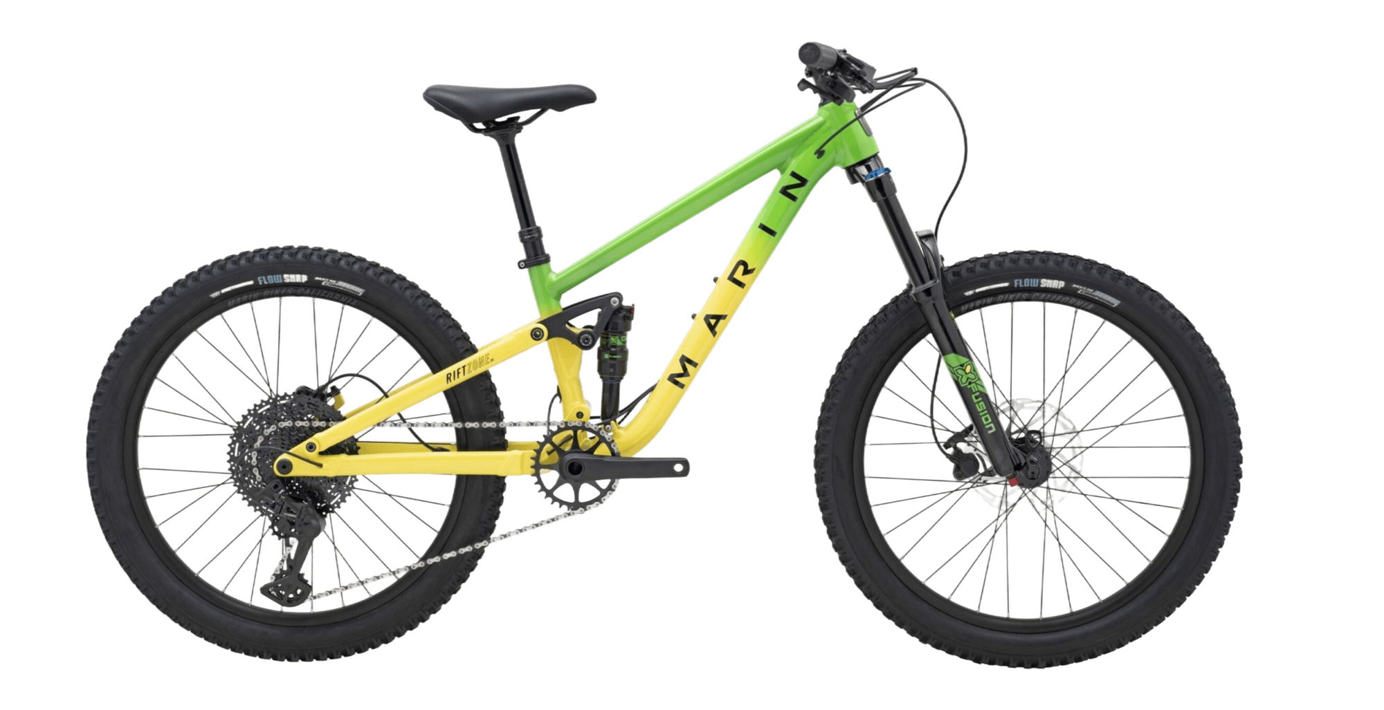 Marin Rift Zone 24" Mountainbike (7-11 Jahre) Green Chamaleon