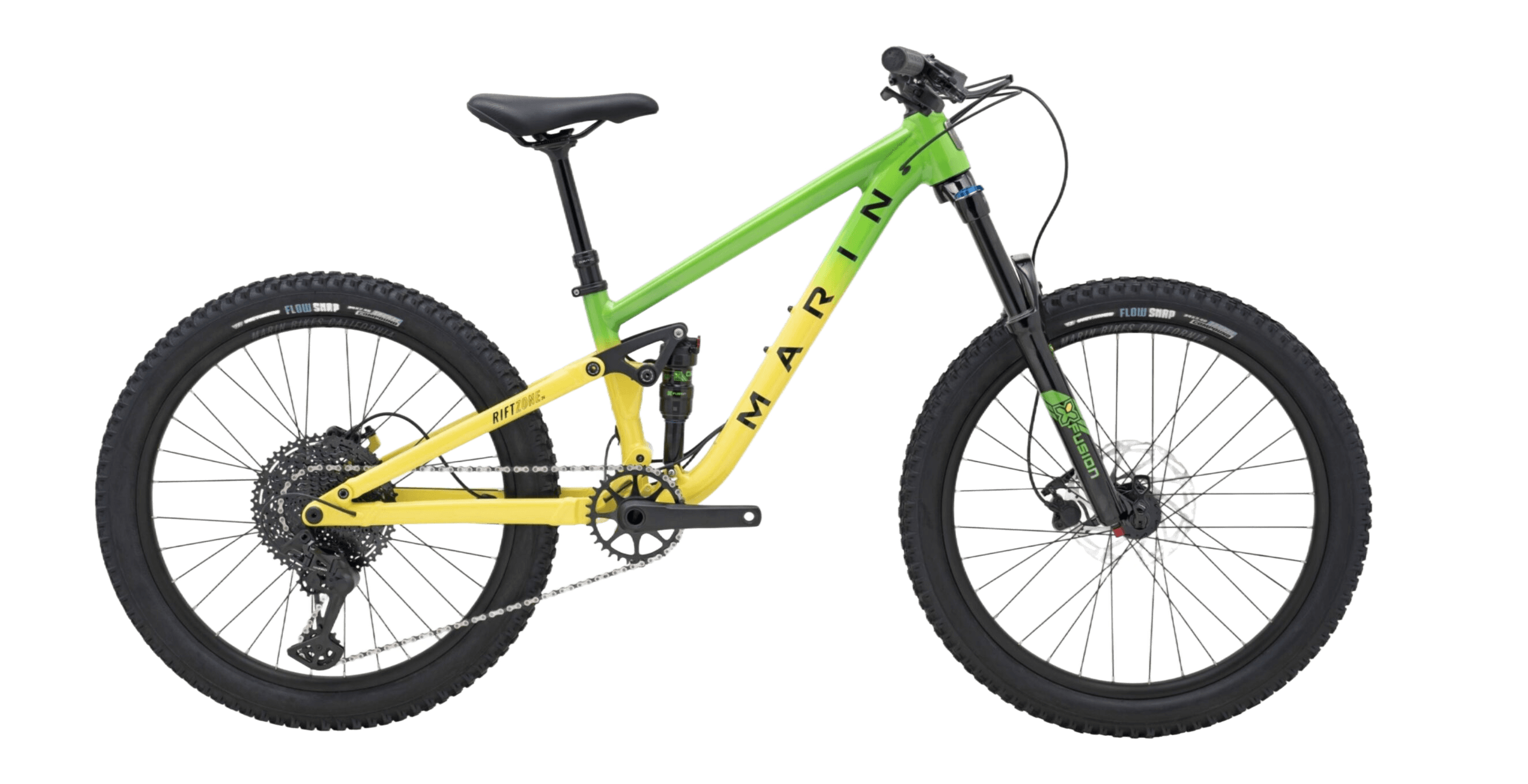 Marin Rift Zone 24" Mountainbike (7-11 Jahre) Green Chamaleon