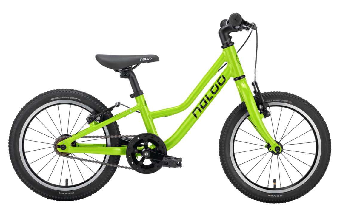 Naloo Chameleon Mk2 16" Kindervelo - 3.5-6 Jahren Lime