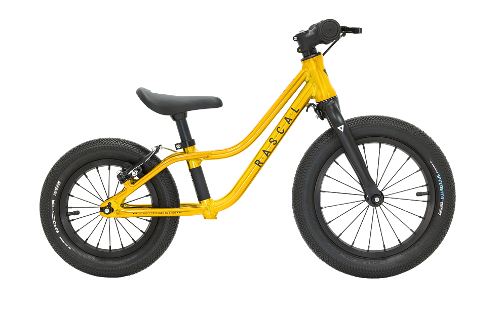 RASCAL Punk! 12"/14" Balance Bike (2-4 Jahre) Gold