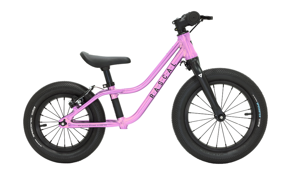 RASCAL Punk! 12"/14" Balance Bike (2-4 Jahre) Raspberry