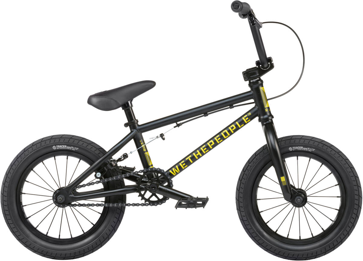 Wethepeople Riot 14" BMX (5-7.5 Jahre) Black Matt